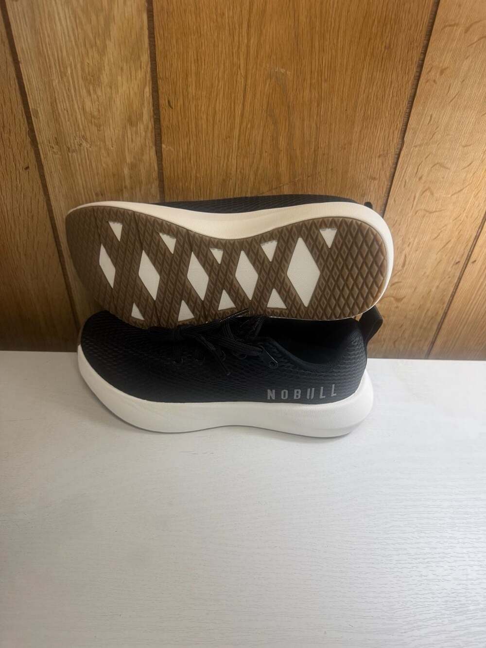 Women's Jet Black Classic White Gum Outwork Flex Shoes